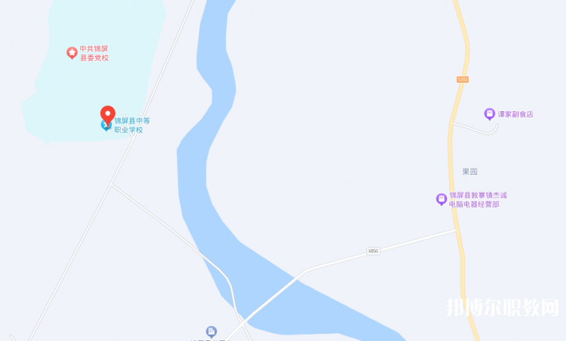 錦屏縣中等職業(yè)學(xué)校地址，乘車路線