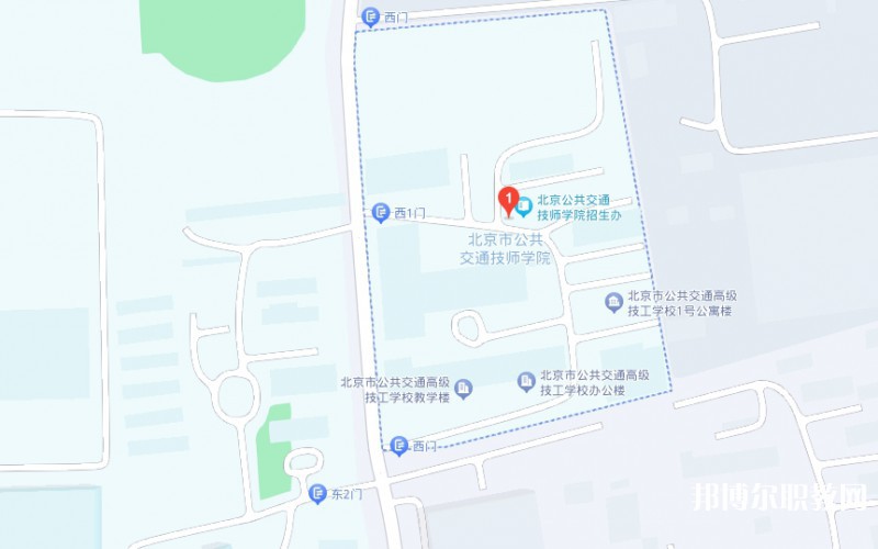 北京市公共交通高級技工學(xué)校地址，乘車路線