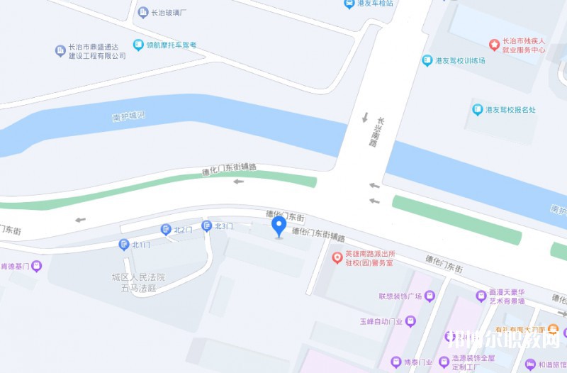 長(zhǎng)治縣第二職業(yè)高中地址，乘車(chē)路線